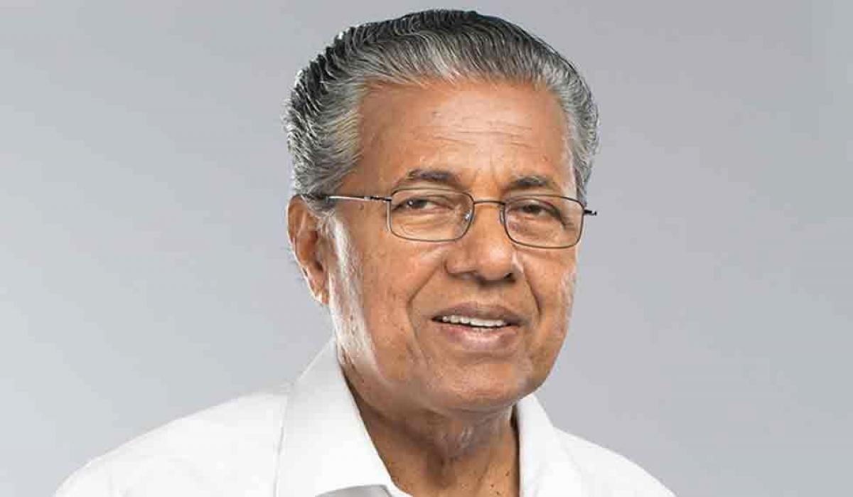 Kerala CM arrives in Mangaluru amid protests by VHP, Bajrang Dal